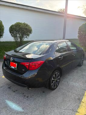 Black 2017 Toyota Corolla SE