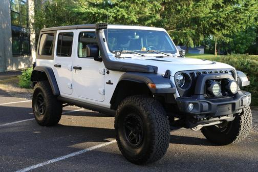 White 2021 Jeep Wrangler Unlimited Rubicon