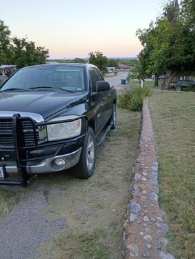 Black 2008 Dodge Ram 1500 SLT Quad Cab