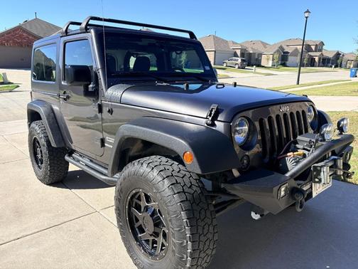 Gray 2017 Jeep Wrangler Sport