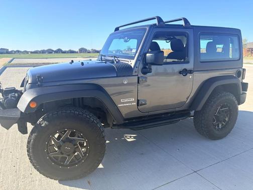 Gray 2017 Jeep Wrangler Sport