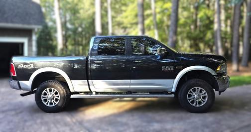 Gray 2017 RAM 2500 Laramie