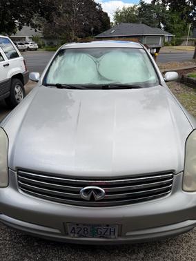 Silver 2003 INFINITI G35 Base