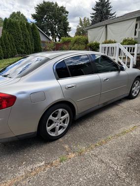 Silver 2003 INFINITI G35 Base