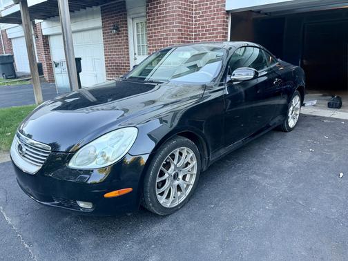 Black 2002 Lexus SC 430 Base