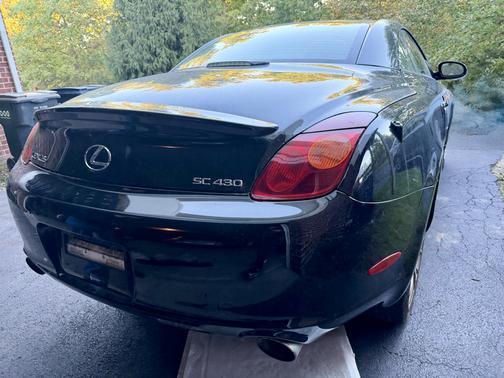 Black 2002 Lexus SC 430 Base