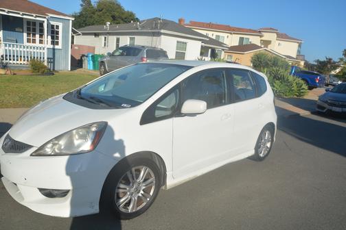 White 2011 Honda Fit Sport
