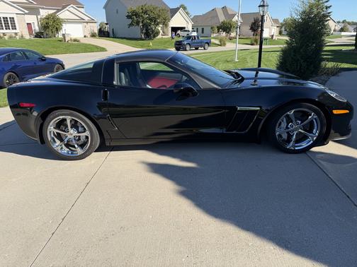 Black 2010 Chevrolet Corvette Grand Sport