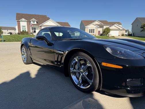 Black 2010 Chevrolet Corvette Grand Sport