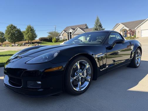 Black 2010 Chevrolet Corvette Grand Sport