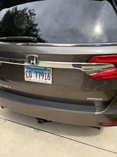 Brown 2018 Honda Odyssey Touring