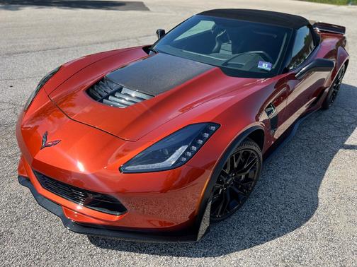 Orange 2016 Chevrolet Corvette Z06