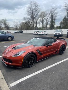 Orange 2016 Chevrolet Corvette Z06