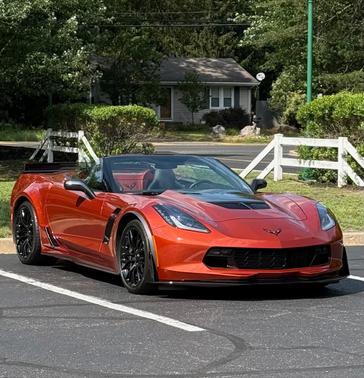 Orange 2016 Chevrolet Corvette Z06