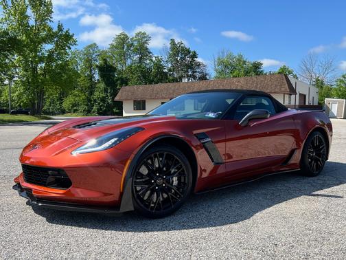 Orange 2016 Chevrolet Corvette Z06