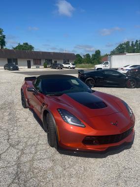 Orange 2016 Chevrolet Corvette Z06