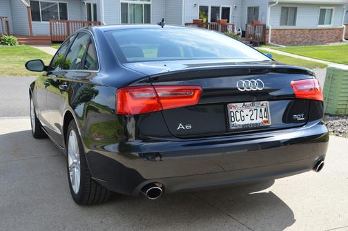Black 2013 Audi A6 3.0T Premium Plus quattro