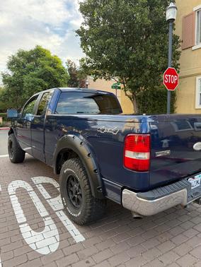 Blue 2008 Ford F-150 Lariat SuperCab