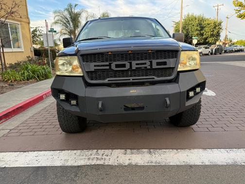 Blue 2008 Ford F-150 Lariat SuperCab