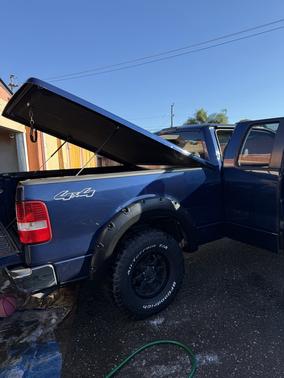 Blue 2008 Ford F-150 Lariat SuperCab