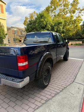 Blue 2008 Ford F-150 Lariat SuperCab