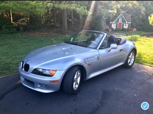 Silver 1997 BMW Z3 2.8 Roadster