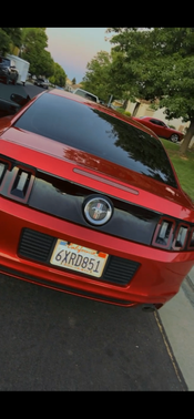 Red 2013 Ford Mustang V6