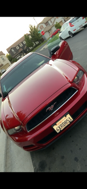 Red 2013 Ford Mustang V6
