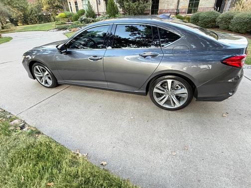 Gray 2023 Acura TLX Advance