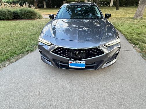 Gray 2023 Acura TLX Advance