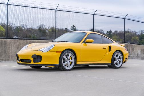 Yellow 2001 Porsche 911 911 Turbo