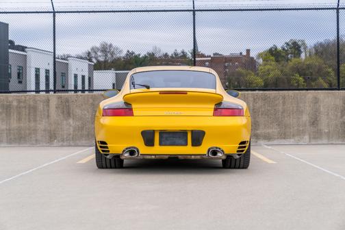 Yellow 2001 Porsche 911 911 Turbo