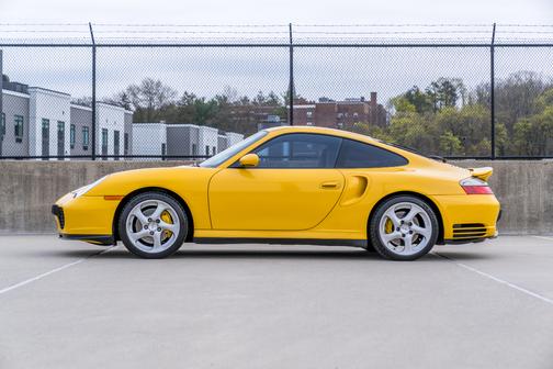 Yellow 2001 Porsche 911 911 Turbo