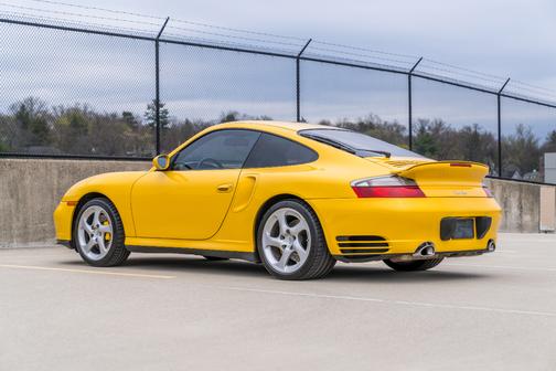 Yellow 2001 Porsche 911 911 Turbo