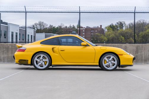 Yellow 2001 Porsche 911 911 Turbo