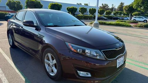 Red 2014 Kia Optima LX