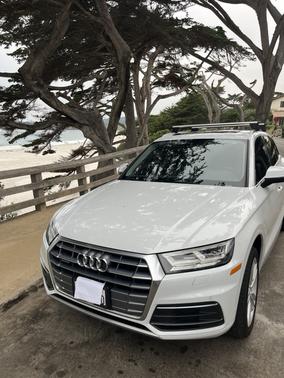 White 2020 Audi Q5 45 Premium