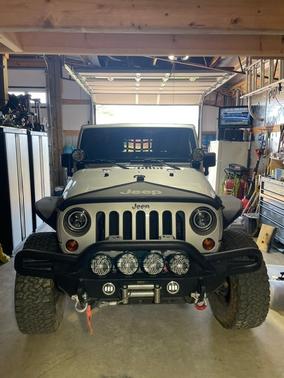 Silver 2012 Jeep Wrangler Unlimited Sport