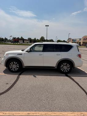 White 2017 Nissan Armada SL