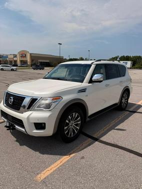 White 2017 Nissan Armada SL