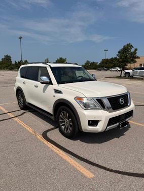 White 2017 Nissan Armada SL