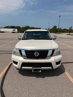 White 2017 Nissan Armada SL