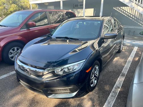 Blue 2018 Honda Civic LX