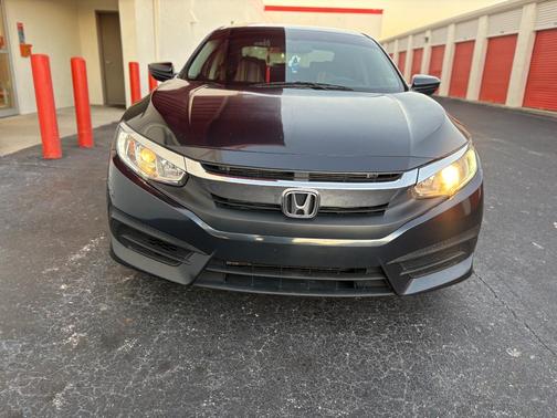 Blue 2018 Honda Civic LX
