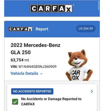Black 2022 Mercedes-Benz GLA 250 Base