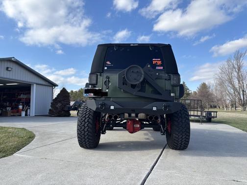 Green 2008 Jeep Wrangler Unlimited X