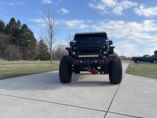 Green 2008 Jeep Wrangler Unlimited X