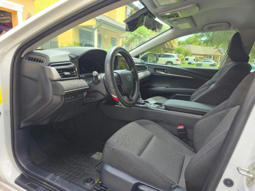 White 2025 Toyota Camry LE