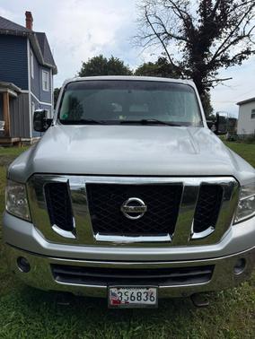 Gray 2013 Nissan NV Passenger NV3500 HD SL V8