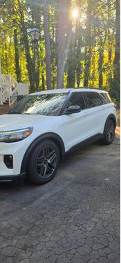 White 2025 Ford Explorer ST 4WD
